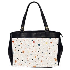 Terrazzo Natural Stone Pattern Art Oversize Office Handbag (2 Sides) by pakminggu