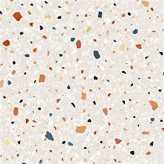 Terrazzo Natural Stone Pattern Art Play Mat (square) by pakminggu