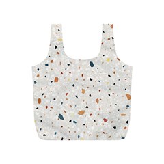 Terrazzo Natural Stone Pattern Art Full Print Recycle Bag (s) by pakminggu