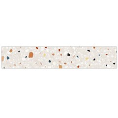 Terrazzo Natural Stone Pattern Art Large Premium Plush Fleece Scarf 