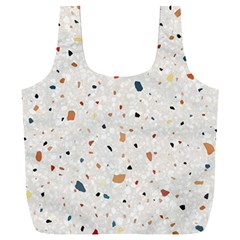 Terrazzo Natural Stone Pattern Art Full Print Recycle Bag (xxl) by pakminggu