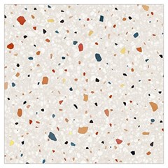 Terrazzo Natural Stone Pattern Art Lightweight Scarf  by pakminggu