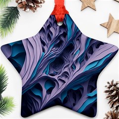 Abstract Trims Ornament (star)