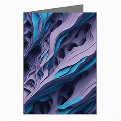 Abstract Trims Greeting Cards (pkg Of 8)