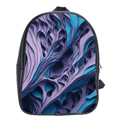 Abstract Trims School Bag (xl) by pakminggu