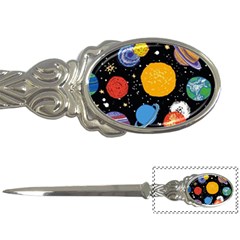 Circle Illustration Space Art Cute Pattern Letter Opener by pakminggu