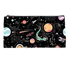 Cat And Dog Space Pattern Pencil Case by pakminggu