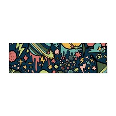 Alien Ocket Space Aesthetic Pattern Sticker (bumper) by pakminggu