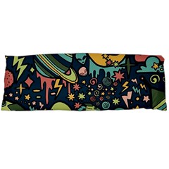 Alien Ocket Space Aesthetic Pattern Body Pillow Case (dakimakura) by pakminggu