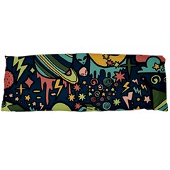 Alien Ocket Space Aesthetic Pattern Body Pillow Case Dakimakura (two Sides) by pakminggu