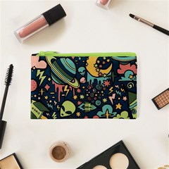 Alien Ocket Space Aesthetic Pattern Cosmetic Bag (xs) by pakminggu