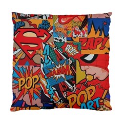 Comic Cartoon Pattern Standard Cushion Case (one Side) by pakminggu