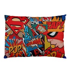 Comic Cartoon Pattern Pillow Case by pakminggu