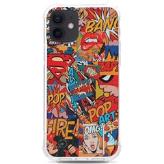 Comic Cartoon Pattern Iphone 12/12 Pro Tpu Uv Print Case by pakminggu