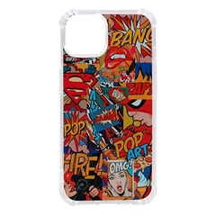 Comic Cartoon Pattern Iphone 14 Tpu Uv Print Case by pakminggu