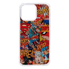 Comic Cartoon Pattern Iphone 14 Pro Max Tpu Uv Print Case by pakminggu