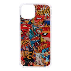 Comic Cartoon Pattern Iphone 13 Tpu Uv Print Case by pakminggu