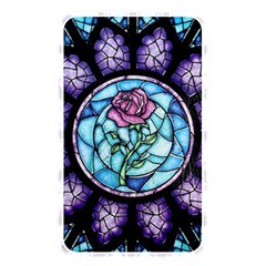 Cathedral Rosette Stained Glass Beauty And The Beast Memory Card Reader (rectangular) by Cowasu