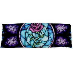 Cathedral Rosette Stained Glass Beauty And The Beast Body Pillow Case Dakimakura (two Sides) by Cowasu