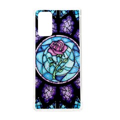 Cathedral Rosette Stained Glass Beauty And The Beast Samsung Galaxy Note 20 Tpu Uv Case by Cowasu