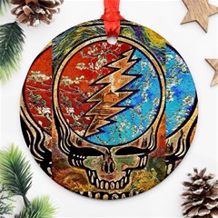 Grateful Dead Rock Band Ornament (round) by Cowasu