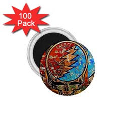 Grateful Dead Rock Band 1 75  Magnets (100 Pack) 