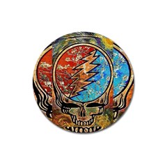 Grateful Dead Rock Band Magnet 3  (round)