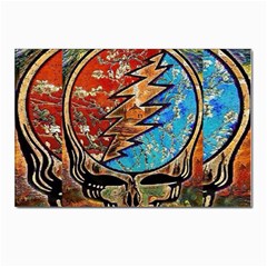 Grateful Dead Rock Band Postcards 5  X 7  (pkg Of 10) by Cowasu