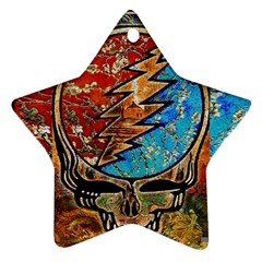 Grateful Dead Rock Band Star Ornament (two Sides) by Cowasu