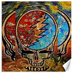 Grateful Dead Rock Band Canvas 12  X 12  by Cowasu