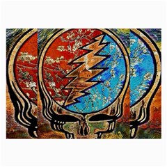 Grateful Dead Rock Band Large Glasses Cloth (2 Sides) by Cowasu