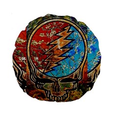 Grateful Dead Rock Band Standard 15  Premium Round Cushions by Cowasu