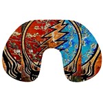 Grateful Dead Rock Band Travel Neck Pillow Front