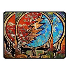 Grateful Dead Rock Band Two Sides Fleece Blanket (small) by Cowasu