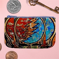 Grateful Dead Rock Band Large Coin Purse by Cowasu