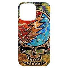 Grateful Dead Rock Band Iphone 14 Pro Max Black Uv Print Case by Cowasu