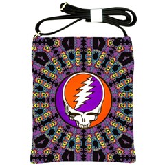 Gratefuldead Grateful Dead Pattern Shoulder Sling Bag by Cowasu