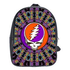 Gratefuldead Grateful Dead Pattern School Bag (xl) by Cowasu