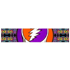 Gratefuldead Grateful Dead Pattern Small Premium Plush Fleece Scarf by Cowasu