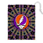 Gratefuldead Grateful Dead Pattern Drawstring Pouch (5XL) Front