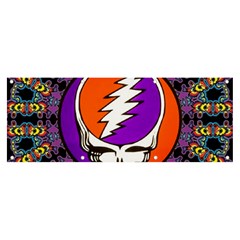 Gratefuldead Grateful Dead Pattern Banner And Sign 8  X 3  by Cowasu