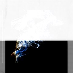 Smoke-flame-dynamic-wave-motion Rectangular Jigsaw Puzzl by Cowasu