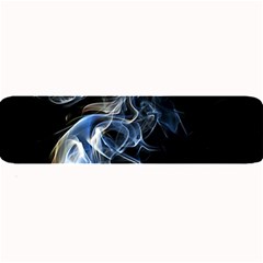 Smoke-flame-dynamic-wave-motion Large Bar Mat by Cowasu