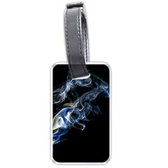 Smoke-flame-dynamic-wave-motion Luggage Tag (one Side) by Cowasu