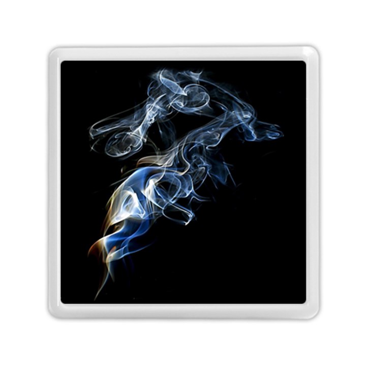 Smoke-flame-dynamic-wave-motion Memory Card Reader (Square)