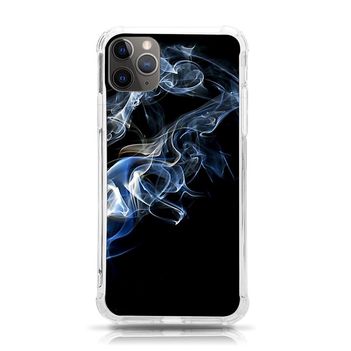 Smoke-flame-dynamic-wave-motion iPhone 11 Pro Max 6.5 Inch TPU UV Print Case