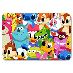 Illustration Cartoon Character Animal Cute Large Doormat by Cowasu