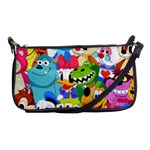 Illustration Cartoon Character Animal Cute Shoulder Clutch Bag Front