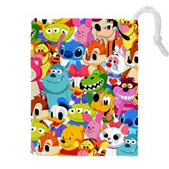 Illustration Cartoon Character Animal Cute Drawstring Pouch (5xl) by Cowasu