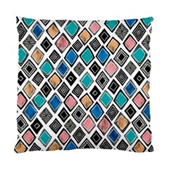 Diamond Shapes Pattern Standard Cushion Case (one Side) by Cowasu